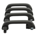Kit 4 Puxador Alça Teto Pqp Honda Accord 2013 Original Cinza-escuro