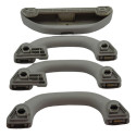 Kit 3 Alça Teto Pqp C/porta Oculos Vw Polo 2011 Original