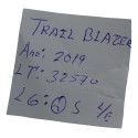 Quebra Sol Lado Esquerdo Motorista Trailblazer 2019 S10 Orig