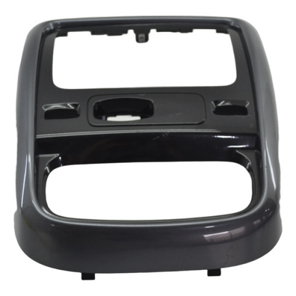 Moldura Radio Central Painel Duster 2014 Original Black Piano