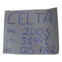 Par Quebra Sol Direito Esquerdo Celta 2003 Prisma Original