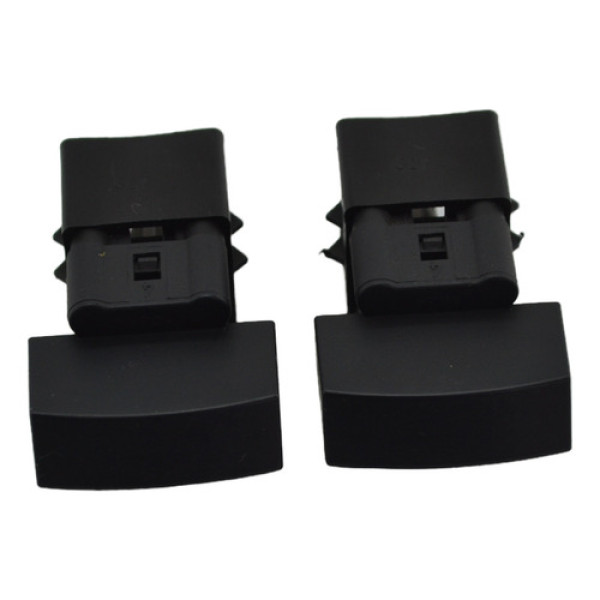 Par Botão Falso Cego Painel Chevrolet Vectra 2010 Original Preto