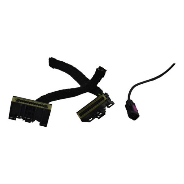 Kit Plug Conector Radio Painel Ford New Fiesta 2015 Original Preto
