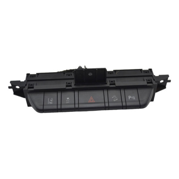 Botão Pisca Alerta Estabilidade Painel Gm S10 2020 Original Preto