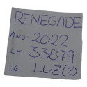 Luz Traseira Cortesia Interna Teto Renegade 2022 Original