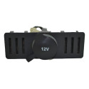 Tomada 12v C/moldura Gm Corsa Montana 2004 A 2010 Original Preto