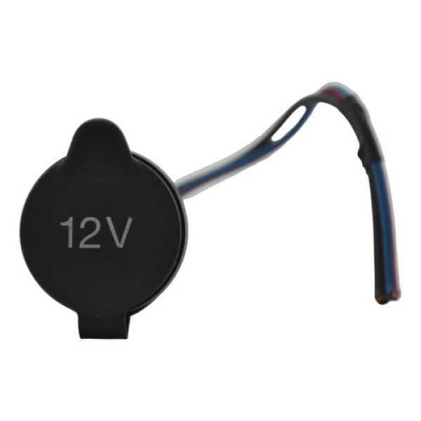 Tomada Energia 12v Console Ka 2017 Original Preto
