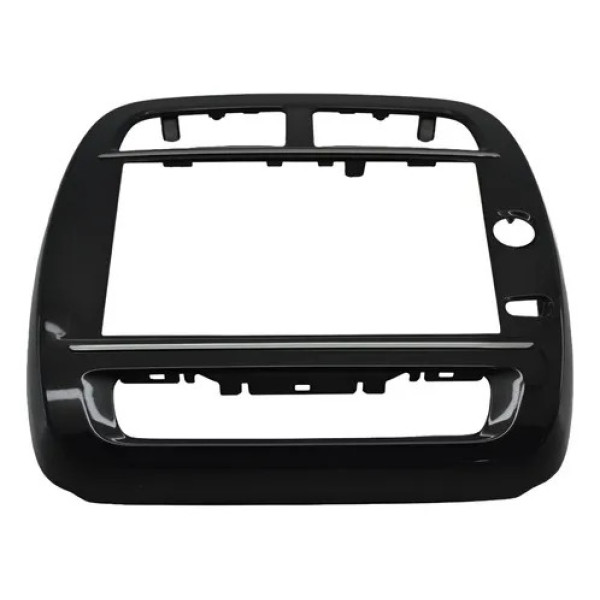 Moldura Radio Central Painel Renault Kwid 2022 Origina Preto