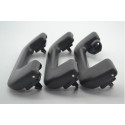 Kit 3 Puxador Alça Teto Pqp Toyota Yaris Xs 2022 Original