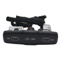 Entrada Conector Usb Tomada 12v Creta 2023 Origina Preto