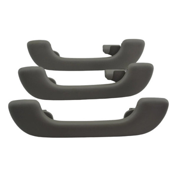 Kit 3 Puxador Alça Teto Pqp Fluence 2013 Original Cinza