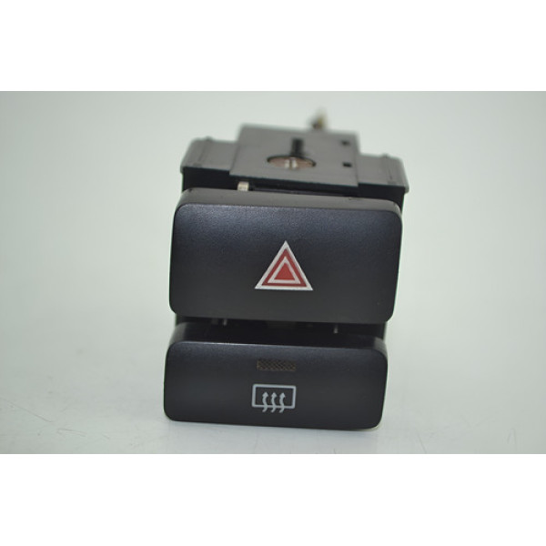 Botão Pisca Alerta Desembaçador Painel Toyota Corolla Xei Preto