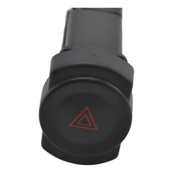 Botão Pisca Alerta Painel Renault Sandero 2009 Original - Preto