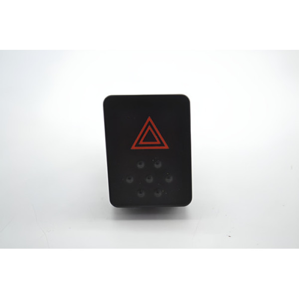 Botão Interruptor Pisca Alerta Nissan Tiida 2011 Original Preto Botão Interruptor Pisca Alerta Nissan Tiida 2011 Original Preto