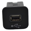 Entrada Conector Usb Console Jeep Renegade 2020 Original - Preto