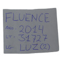 Luz Interna Cortesia Teto Renault Fluence 2014 Original