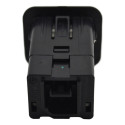 Entrada Conector Usb Fiat Cronos 2019 A 2023 Argo Original - Preto
