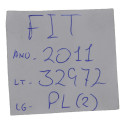 Tampa Porta Luvas Superior Painel Honda Fit 2011 Original