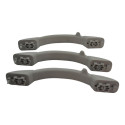Kit 3 Puxador Alça Teto Pqp Interno Citroen C3 2012 Original