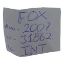 Par Botão Cego Falso Painel Vw Fox 2007 Crossfox Original
