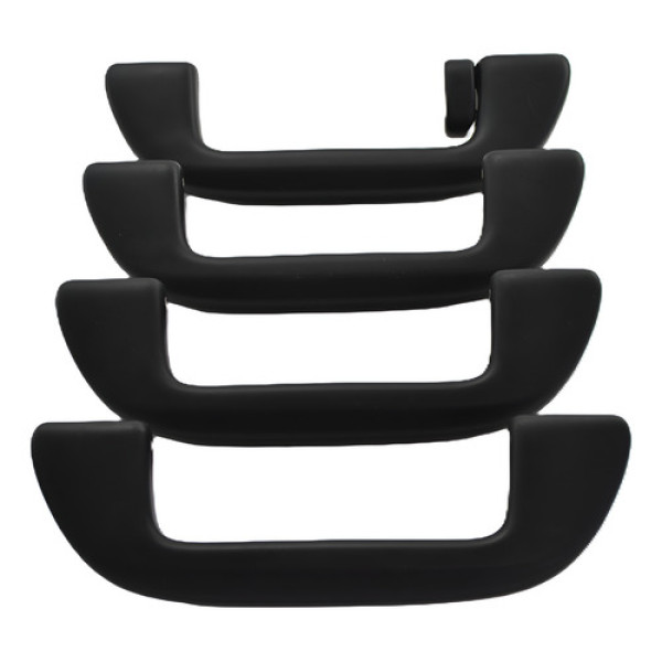 Kit 4 Puxador Alça Teto Pqp Honda Civic 2021 Original Preto