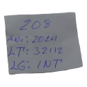 Entrada Conector Do Tipo C Painel Peugeot 208 2024 Original Preto