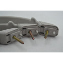 Kit Com 3 Puxador Alça Teto Pqp Citroen C3 2011 Original