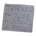 Par Friso Moldura Acabamento Painel Tracker 2021 Original