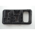 Botão Duplo Falso Painel Pajero Tr4 2006 Original Preto