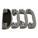 Kit 3 Puxador Alça Teto Pqp + Porta Oculos Cruze 2013 Origin Bege