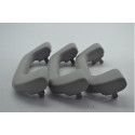 Kit 3 Puxador Alça Teto Pqp Honda Fit 2010 Original