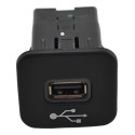 Entrada Conector Usb Fiat Argo 2019 Cronos Original Preto