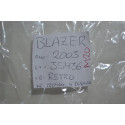 Espelho Retrovisor Interno C/iluminação Blazer 2003 Original