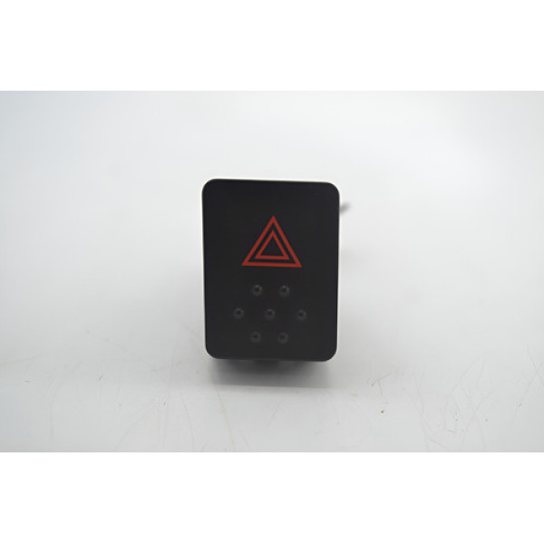 Botão Interruptor Pisca Alerta Nissan Tiida 2011 12 Original Preto Botão Interruptor Pisca Alerta Nissan Tiida 2011 12 Original Preto