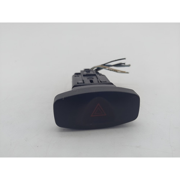 Botão Pisca Alerta Painel Renault Sandero Original - Preto