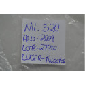 Tela Alto Falante Superior Central Painel Ml320 2008 Origin