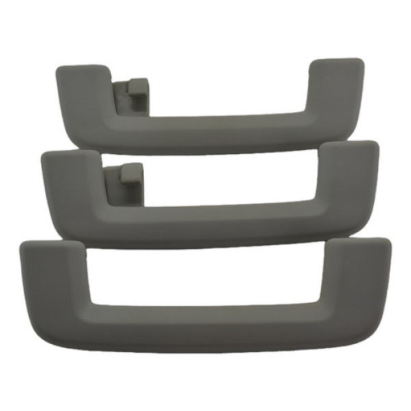 Kit 3 Puxador Alça Pqp Teto Ford Focus 2013 Original - Bege