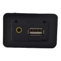 Entrada Conector Usb Auxiliar Mitsubishi L200 2014 Original