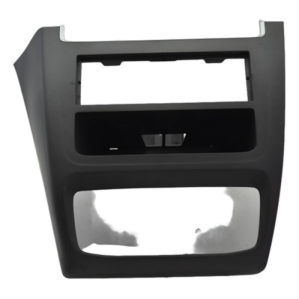 Moldura Central Radio Painel Porta Treco Vw Fox 2014 Origina Cinza-escuro