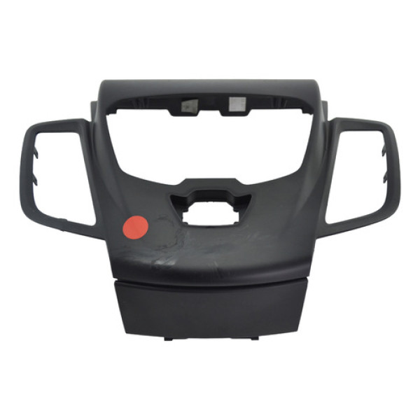 Moldura Radio Central Painel Fiesta 2015 Original Preto