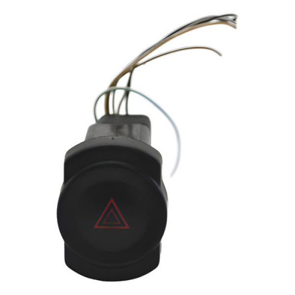 Botão Pisca Alerta Painel Renault Sandero 2011 Original - Preto