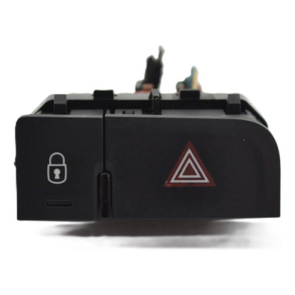 Botão Pisca Alerta Trava Painel Citroen C3 2015 Original