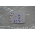 Espelho Retrovisor Interno Citroen C3 2015 Original