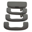 Kit 3 Puxador Alça Teto Pqp Porta Oculos Vectra 2006 Origina Cinza