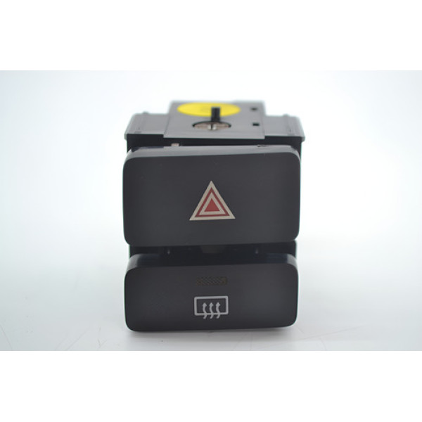 Botão Pisca Alerta Desembaçador Corolla Xei 2002 Original Preto