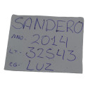 Luz Interna Central Teto Sandero 2014 Logan Duster Original