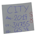 Quebra Sol Lado Esquerdo Motorista City 2019 Origina