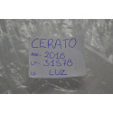 Luz Luminaria Cortesia Interna Teto Cerato 2018 Original