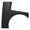 Moldura Central Radio Painel Vw Gol 2007 Original Preto
