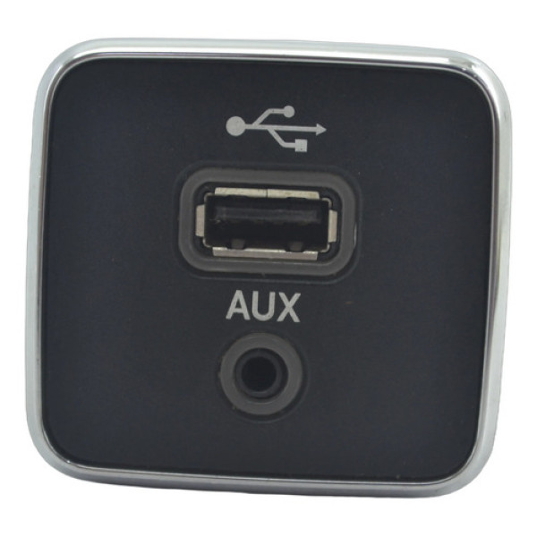 Entrada Conector Usb Auxiliar Argo 2019 Cronos Origina Preto